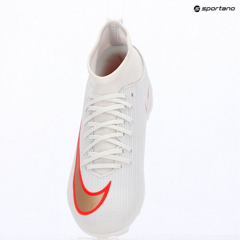 Buty piłkarskie dziecięce Nike Jr. Mercurial Superfly 11 Club white/bright crimson/blur 9