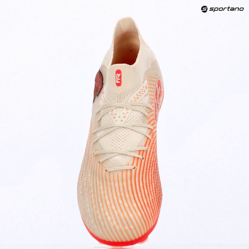 Buty piłkarskie dziecięce PUMA Future 9 Pro FG/AG Jr sugared almond/puma white/ultra red/puma black 8