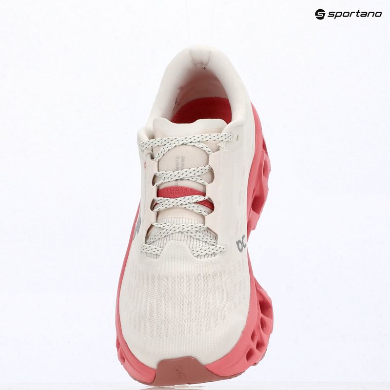 Buty do biegania damskie On Cloudmonster 3 ivory/camellia 16