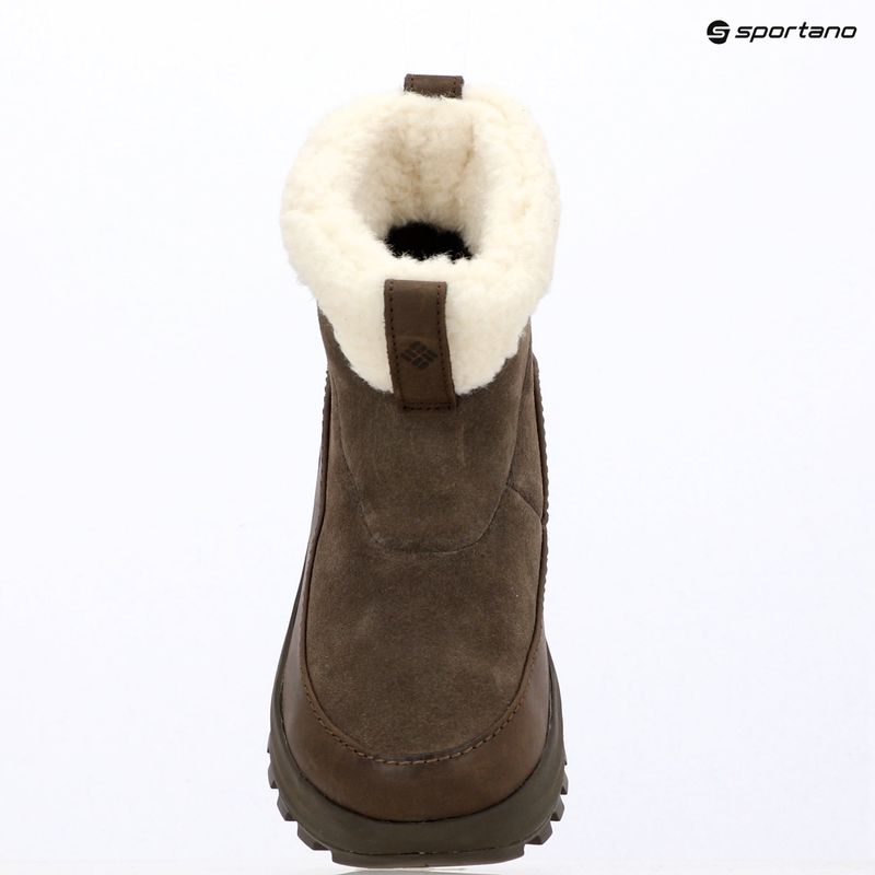 Śniegowce damskie Columbia Snowtrot Ease mud/cordovan 15
