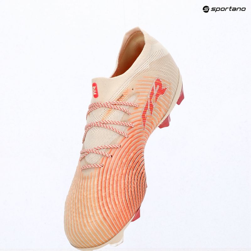 Buty piłkarskie PUMA Future 9 Ultimate Low FG sugared almond/puma white/ultra red/puma black 8