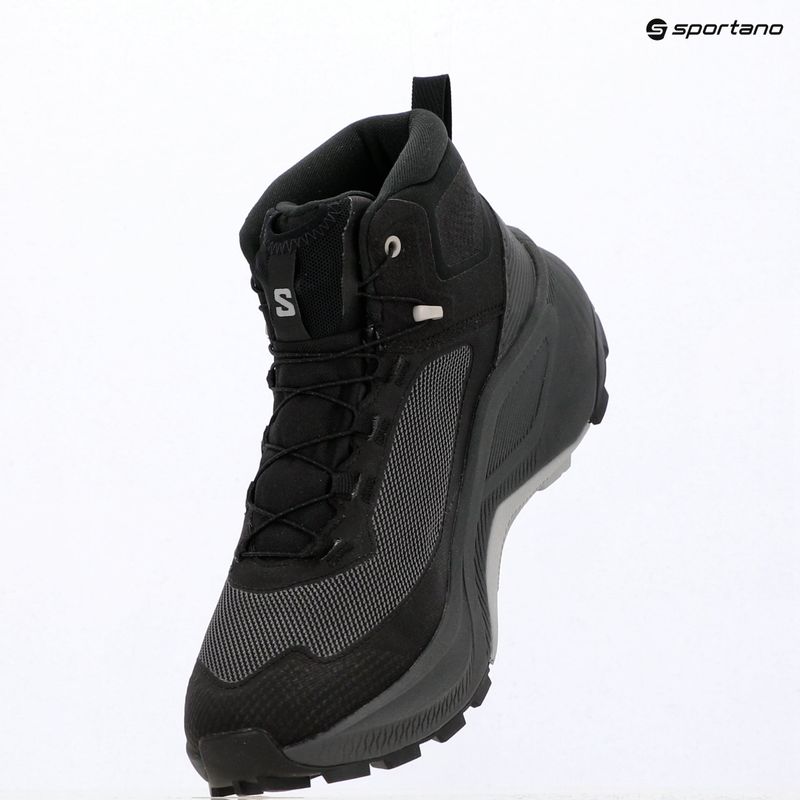 Buty turystyczne męskie Salomon Genesis Mid GTX black/asphalt 7