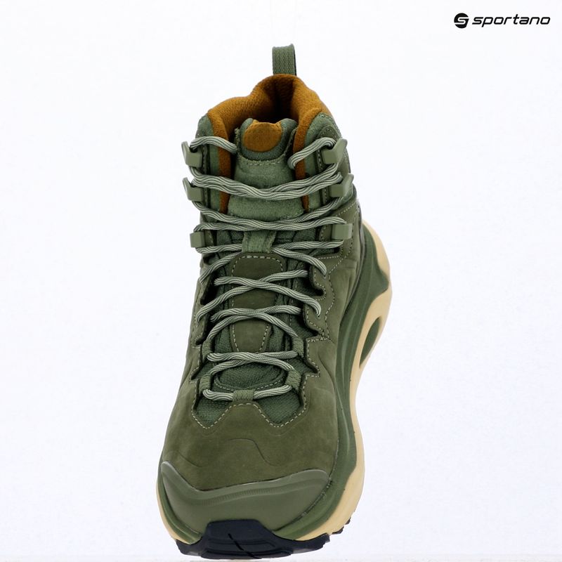 Buty turystyczne męskie Hoka Kaha 3 GTX nettle leaf/barley flour 10