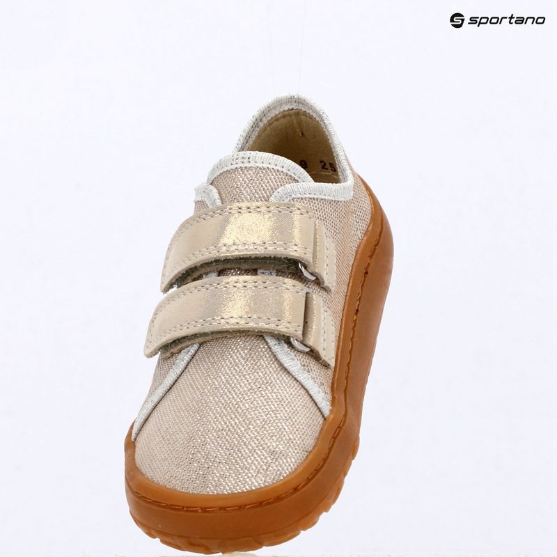 Buty barefoot dziecięce Froddo Canvas gold shine 8