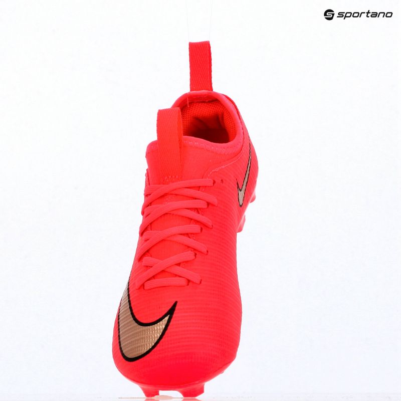 Buty piłkarskie dziecięce Nike Jr. Mercurial Vapor 17 Academy MG bright crimson/blur 8