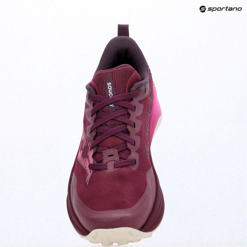 Buty do biegania damskie Saucony Peregrine 16 plum/mulberry 16