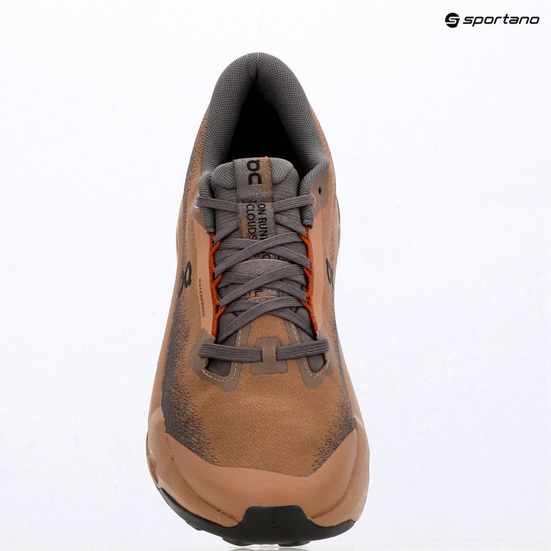 Buty do biegania męskie On Cloudsurfer Trail 2 Waterproof portobello/pebble 8