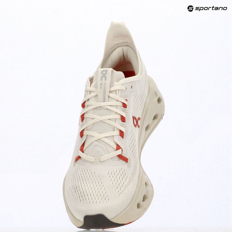 Buty do biegania męskie On Cloudsurfer Max ivory/dustrose 8