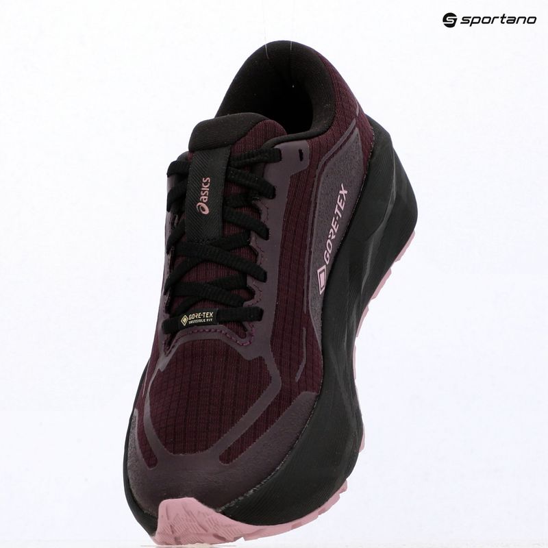 Buty do biegania damskie ASICS Novablast 6 GTX dark aubergine/black 14