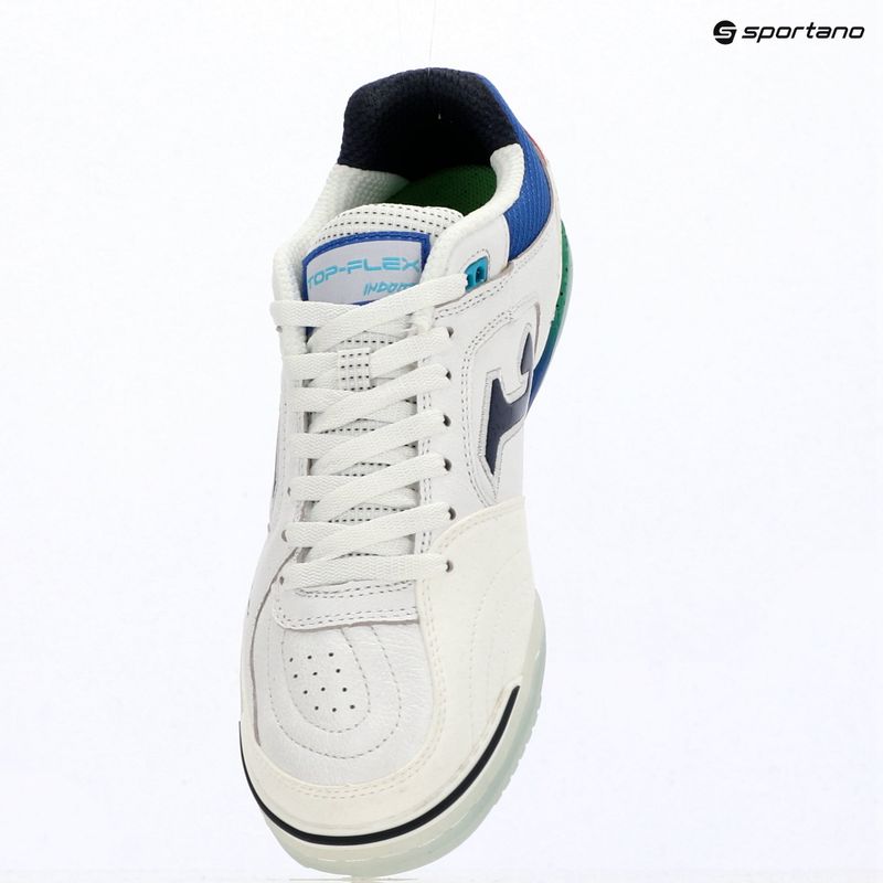 Buty piłkarskie męskie Joma Top Flex Indoor white 6