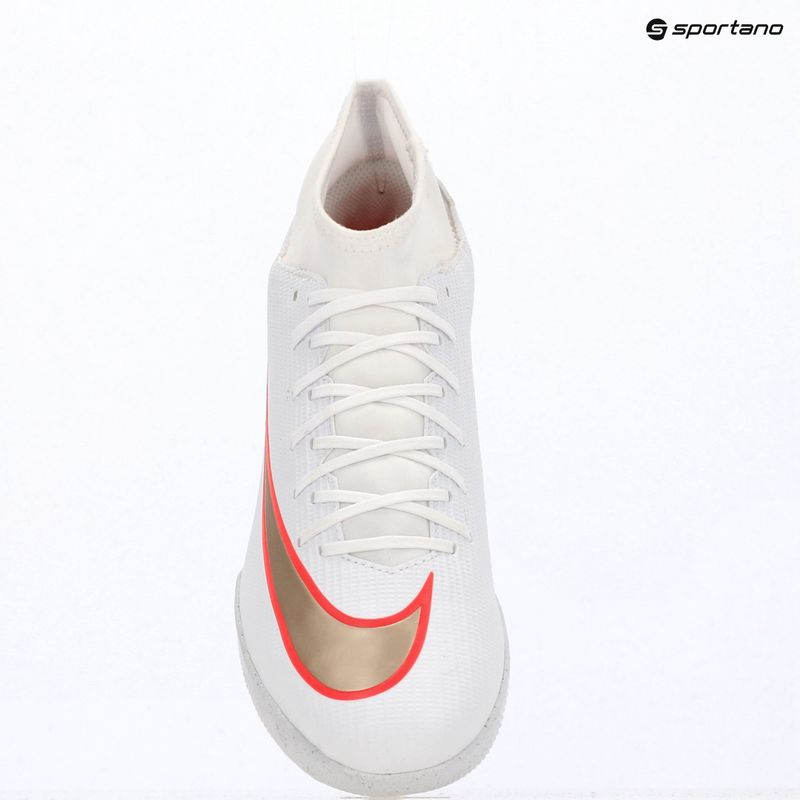 Buty piłkarskie męskie Nike Mercurial Superfly 11 Club IC white/bright crimson/blur 16