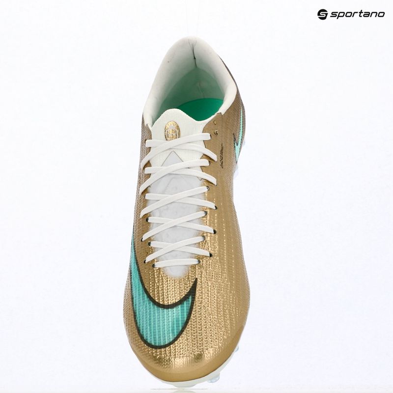 Buty piłkarskie męskie Nike Mercurial Superfly 11 Elite "Kylian Mbappé" AG metallic gold/green glow 19