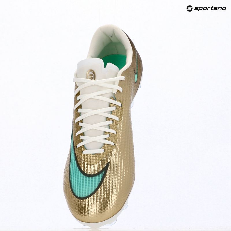 Buty piłkarskie męskie Nike Mercurial Superfly 11 Pro "Kylian Mbappé" FG metallic gold/green glow 18