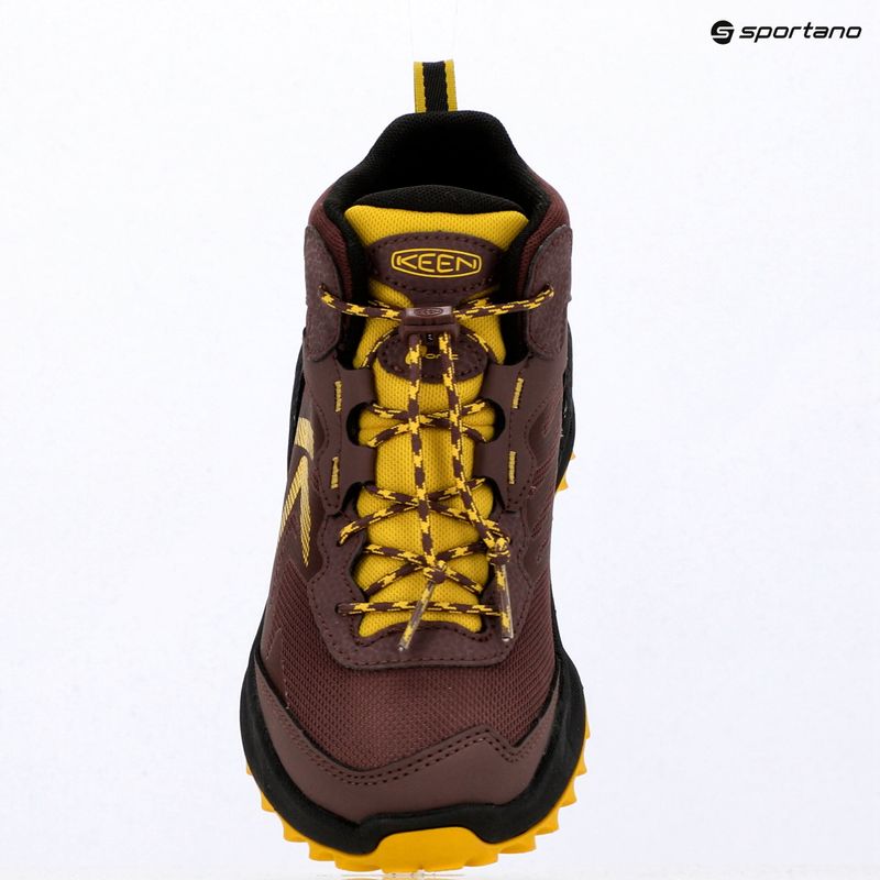 Buty trekkingowe dziecięce KEEN Zionic Mid Wp huckleberry/mango mint 7