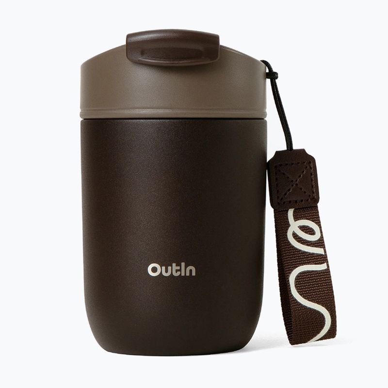 Kubek termiczny OutIn Travel Tumbler 350 ml terra brown 2