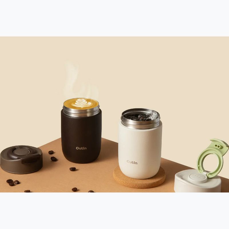 Kubek termiczny OutIn Travel Tumbler 350 ml terra brown 3