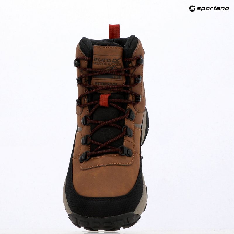 Buty turystyczne męskie REGATTA Renford brown/rio red 17