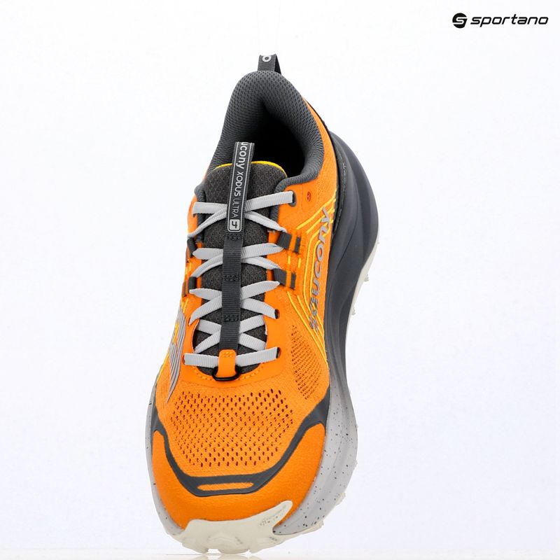 Buty do biegania męskie Saucony Xodus Ultra 4 fuego/carbon 16