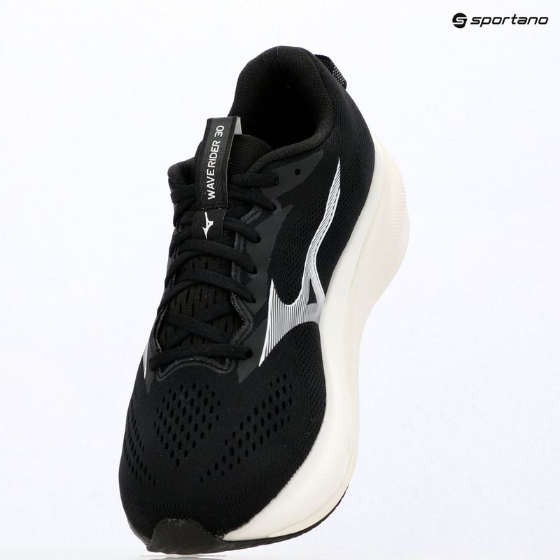 Buty do biegania męskie Mizuno Wave Rider 30 2E black/white 15