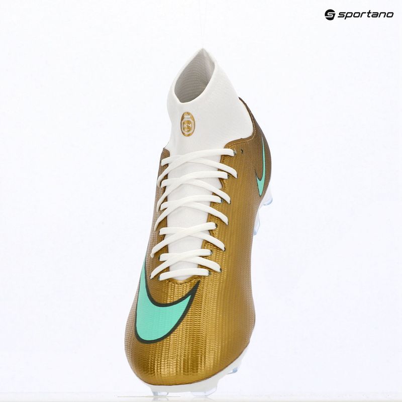 Buty piłkarskie męskie Nike Mercurial Superfly 11 Academy "Kylian Mbappé" MG metallic gold/green glow 17