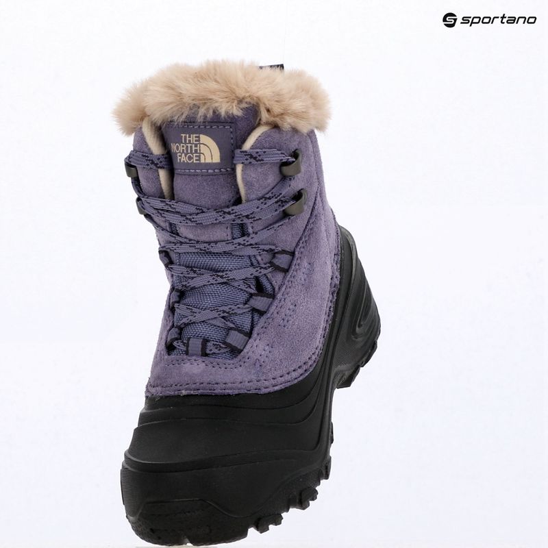 Śniegowce dziecięce The North Face Shellista V Lace Wp grounded plum/endless dus 15