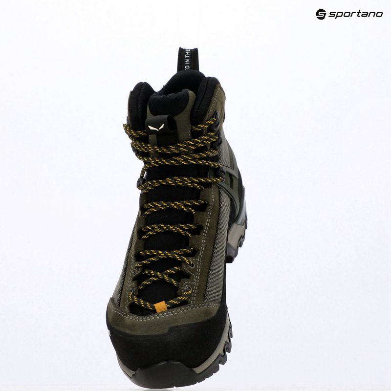 Buty wysokogórskie męskie Salewa MTN Trainer 3 Tech Mid GTX faded green/forest night 15