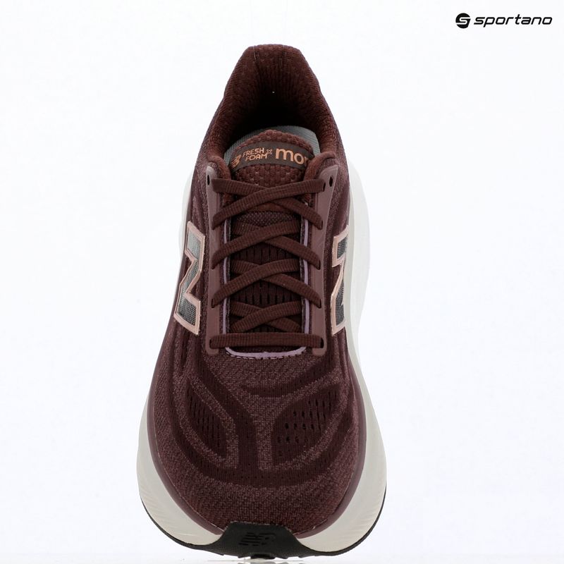 Buty do biegania damskie New Balance Fresh Foam More V6 cherry leather/fast track 9
