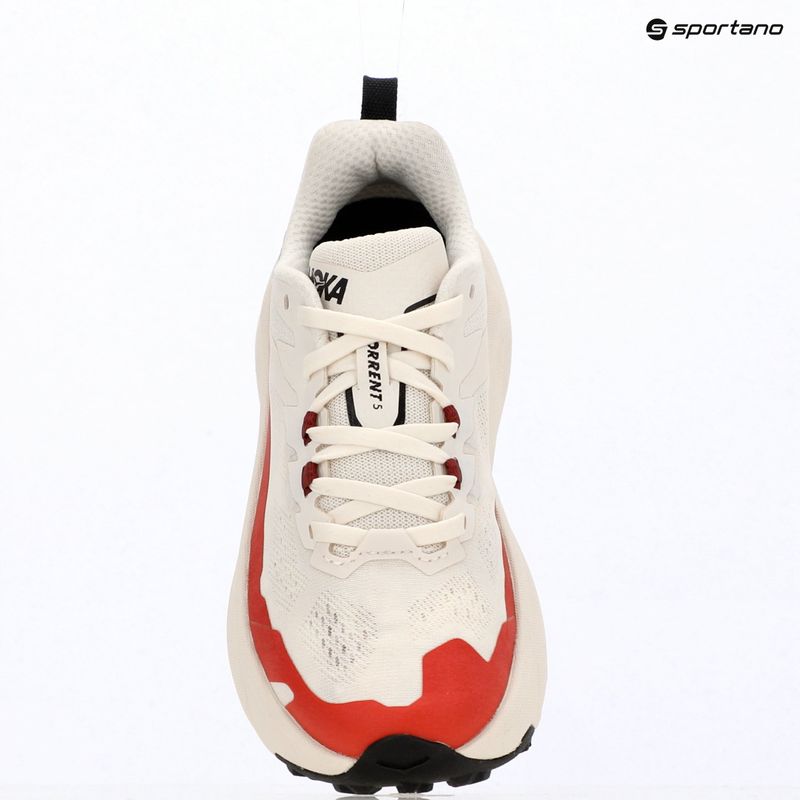 Buty do biegania damskie HOKA Torrent 5 alabaster/burnt red 18