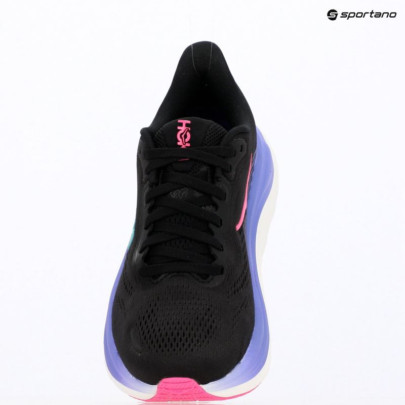 Buty do biegania damskie Hoka Clifton 11 black/neon nebula 15
