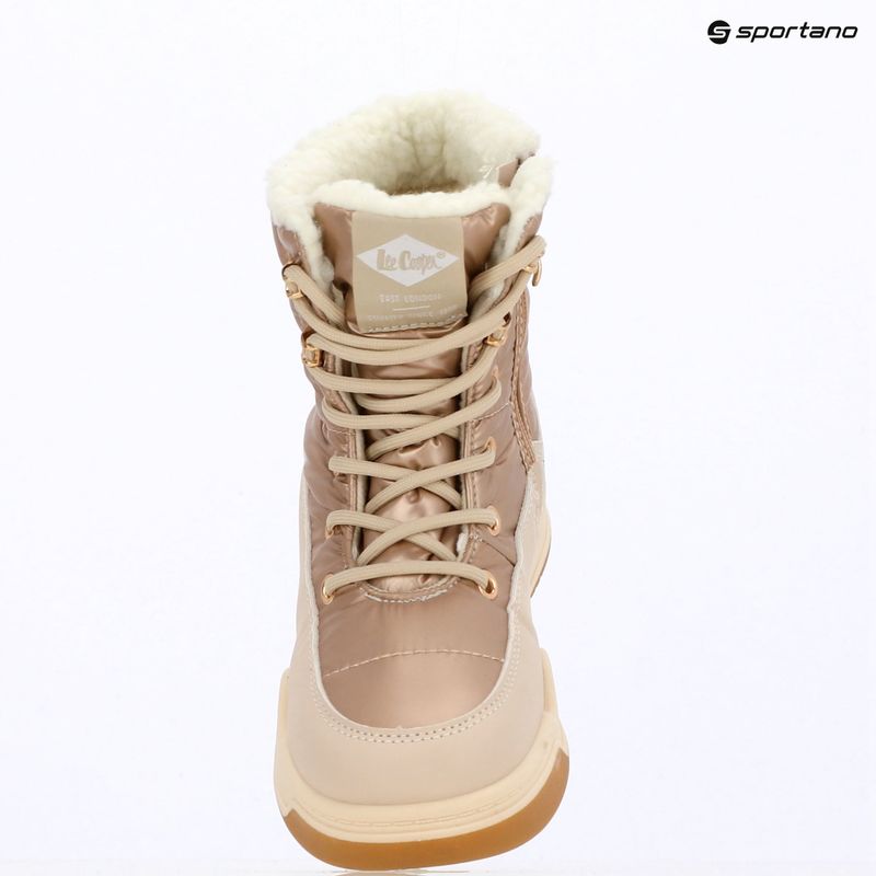 Śniegowce damskie Lee Cooper LCJ-26-44-4564LA gold 10