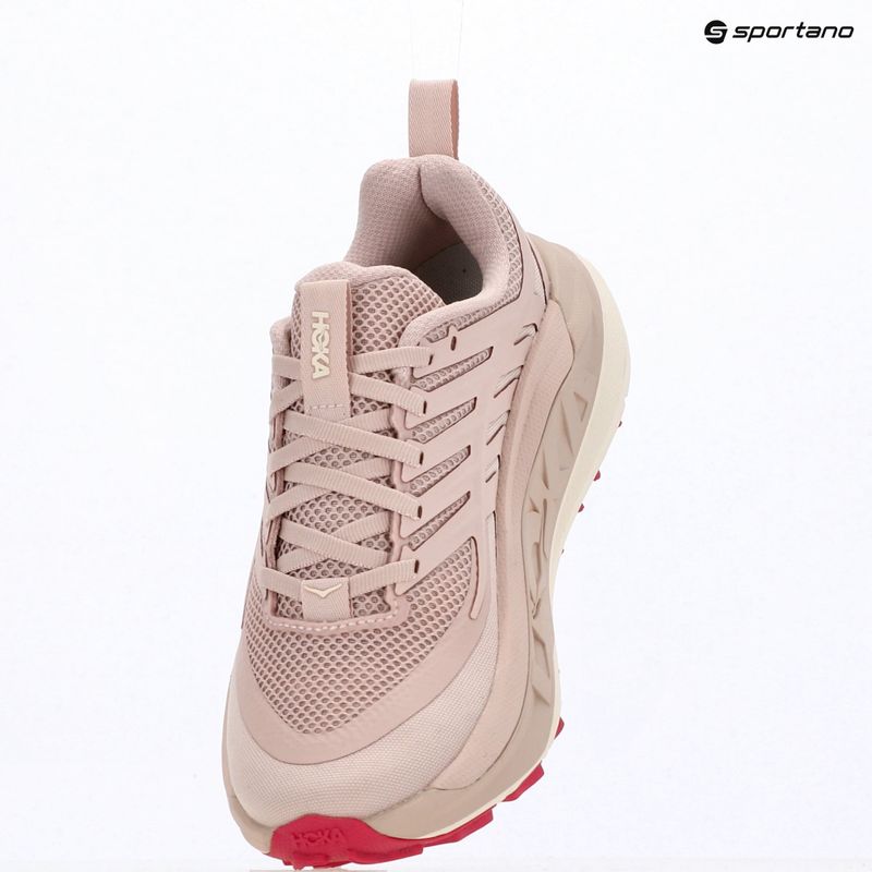Buty do biegania damskie HOKA Stinson 8 pink opal/alabaster 18