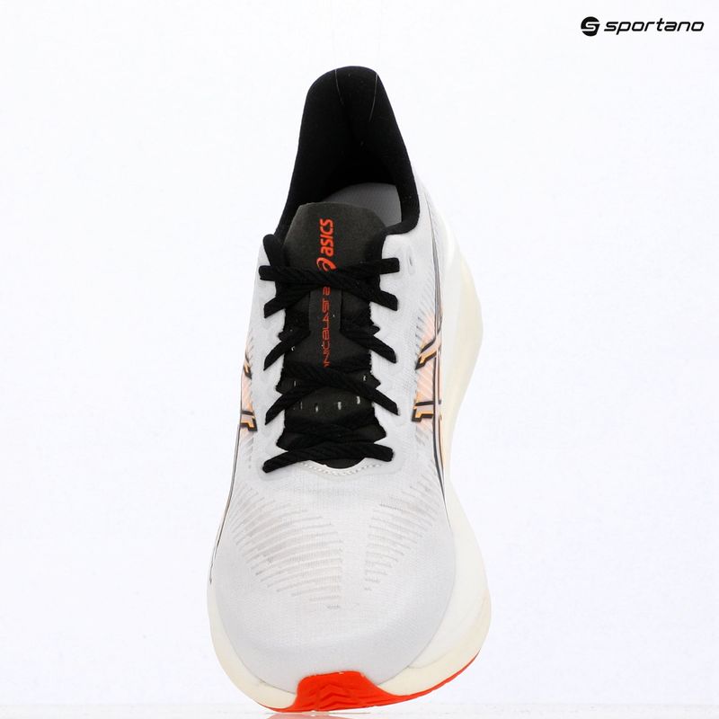 Buty do biegania męskie ASICS Sonicblast 2 white/stadium orange 17