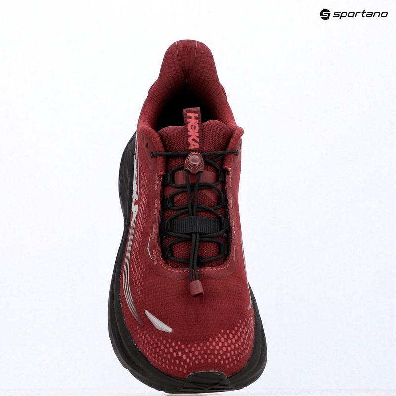 Buty do biegania męskie HOKA Clifton 11 GTX varsity burgundy/carbon black 18