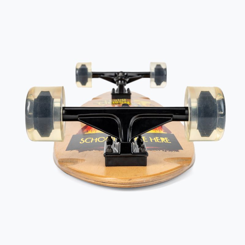 Deskorolka longboard Mechanics Speedy 40 x 9 Wood black/brown 9