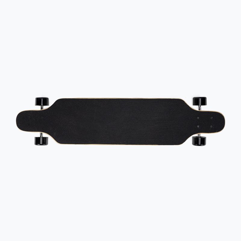 Deskorolka longboard Mechanics Crossy 40 x 9 black/green 4