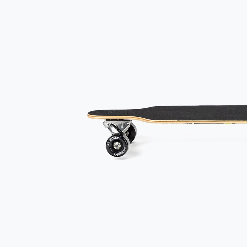 Deskorolka longboard Mechanics Crossy 40 x 9 black/green 5