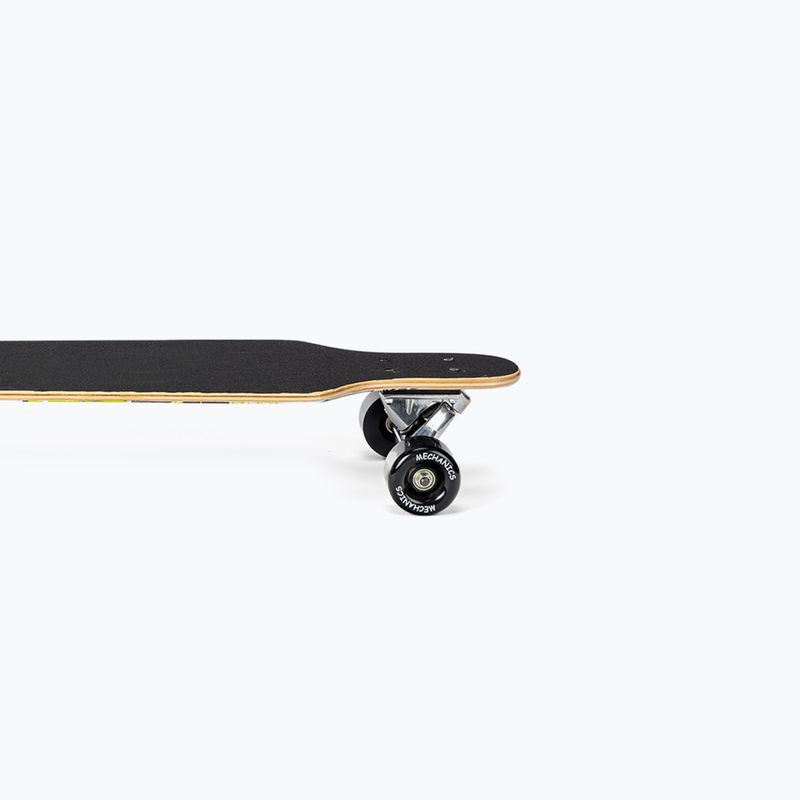 Deskorolka longboard Mechanics Crossy 40 x 9 black/green 6