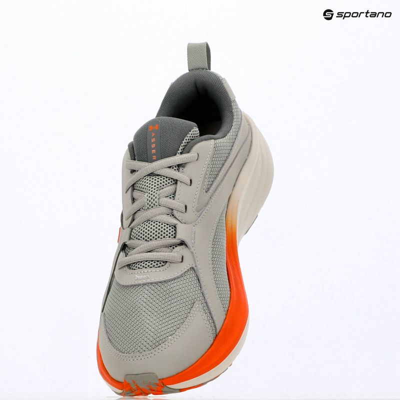 Buty do biegania męskie Under Armour Assert 11 titanium/summit white/outrageous orange 9