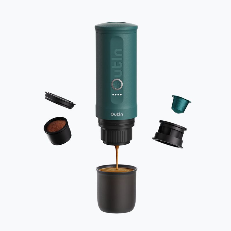 Przenośny ekspres do kawy OutIn Nano Portable Espresso outi teal 2