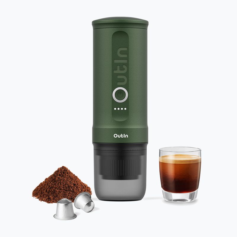 Przenośny ekspres do kawy OutIn Nano Portable Espresso forest green 3