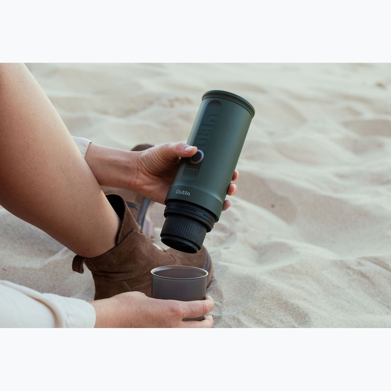 Przenośny ekspres do kawy OutIn Nano Portable Espresso forest green 8