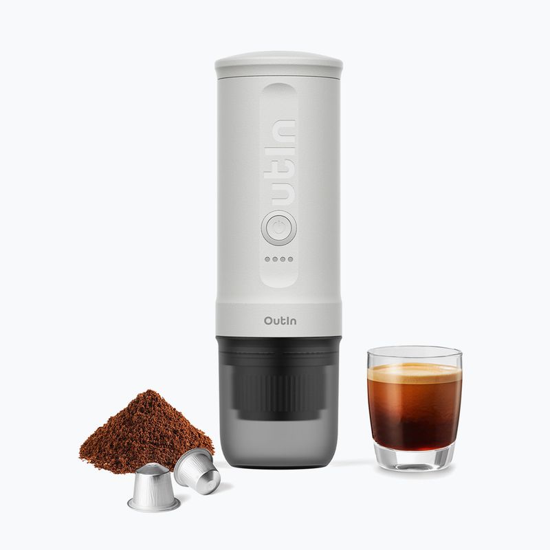 Przenośny ekspres do kawy OutIn Nano Portable Espresso peal white 3