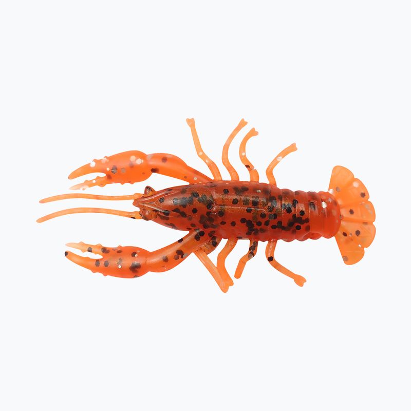 Przynęta gumowa Relax Crawfish 2 Laminated 4 szt. olive/black glitter/orange/silver glitter
