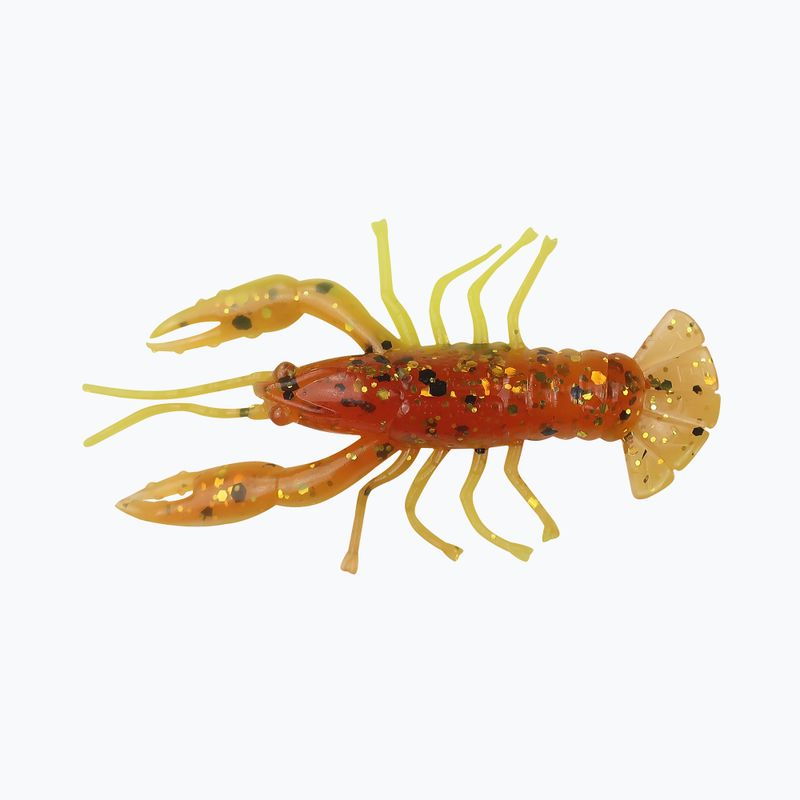 Przynęta gumowa Relax Crawfish 2 Laminated 4 szt. rootbeer/gold/black glitter/yellow