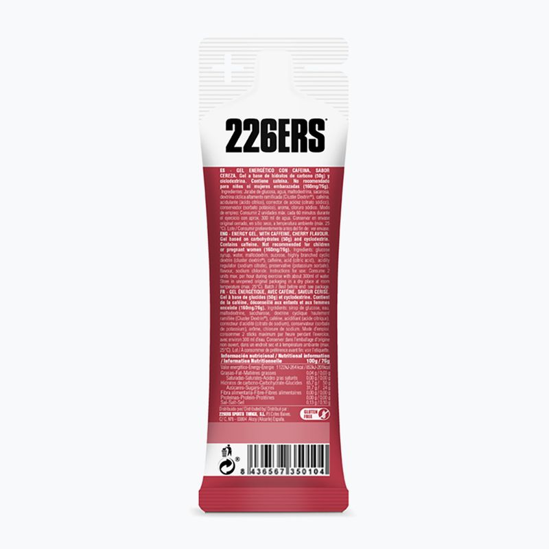 Zestaw żeli energetycznych 226ERS High Energy Caffeine 24 szt. x 76 g wiśnia 3