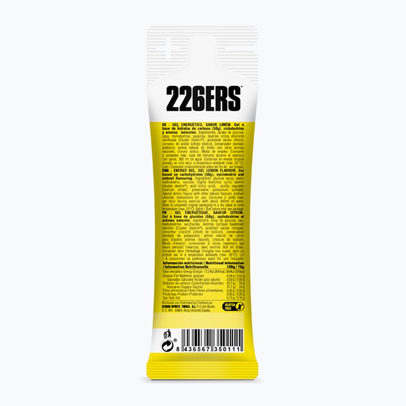 Zestaw żeli energetycznych 226ERS High Energy 24 szt. x 76 g lemon 3