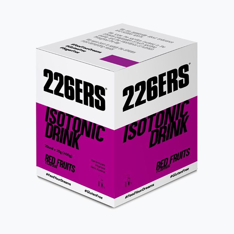 Zestaw napojów izotonicznych 226ERS Isotonic Drink 20 szt. x 20 g czerwone owoce