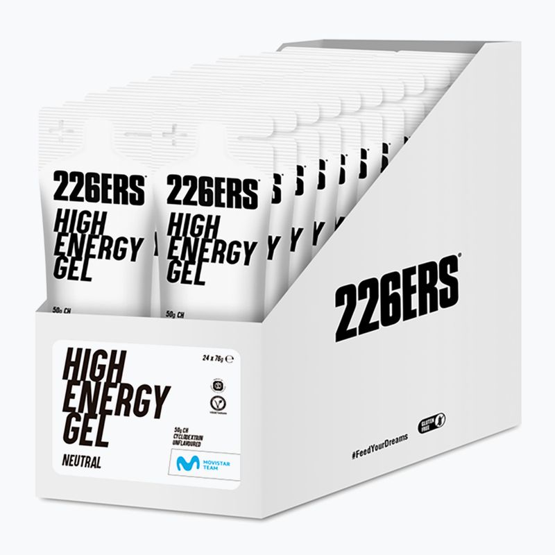 Zestaw żeli energetycznych 226ERS High Energy 24 szt. x 76 g neutralny