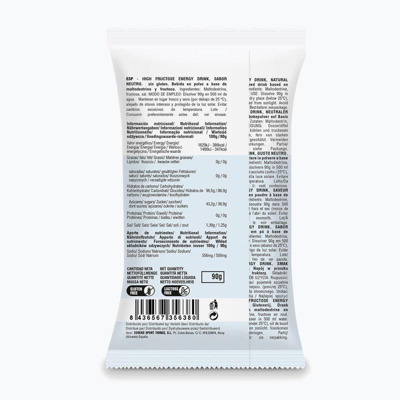 Zestaw napojów energetycznych 226ERS High Fructose Energy Drink 9 szt. x 90 g neutralny 3