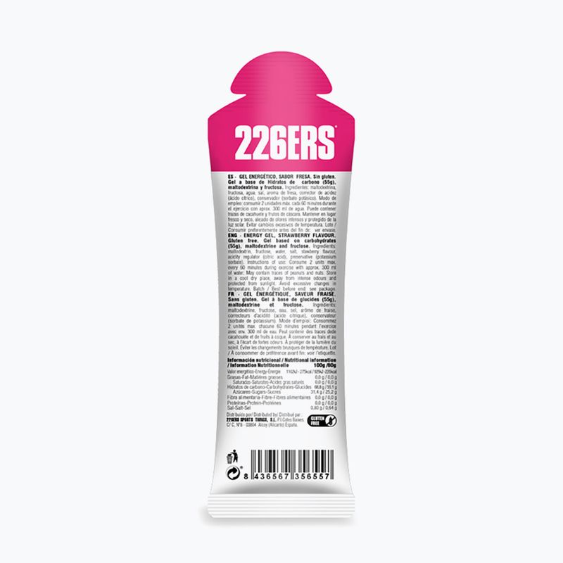 Zestaw żeli energetycznych 226ERS High Fructose 24 szt. x 80 g truskawka 3